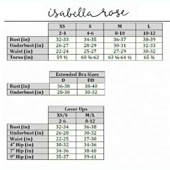 New! ISABELLA ROSE Women's Strappy Black One-Piece Swimsuit Bathing Suit Medium - Picture 8 of 8